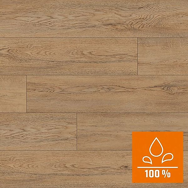 Kaindl Poseidon Laminat 7 mm Wasserfest Malibu Oak günstig online kaufen