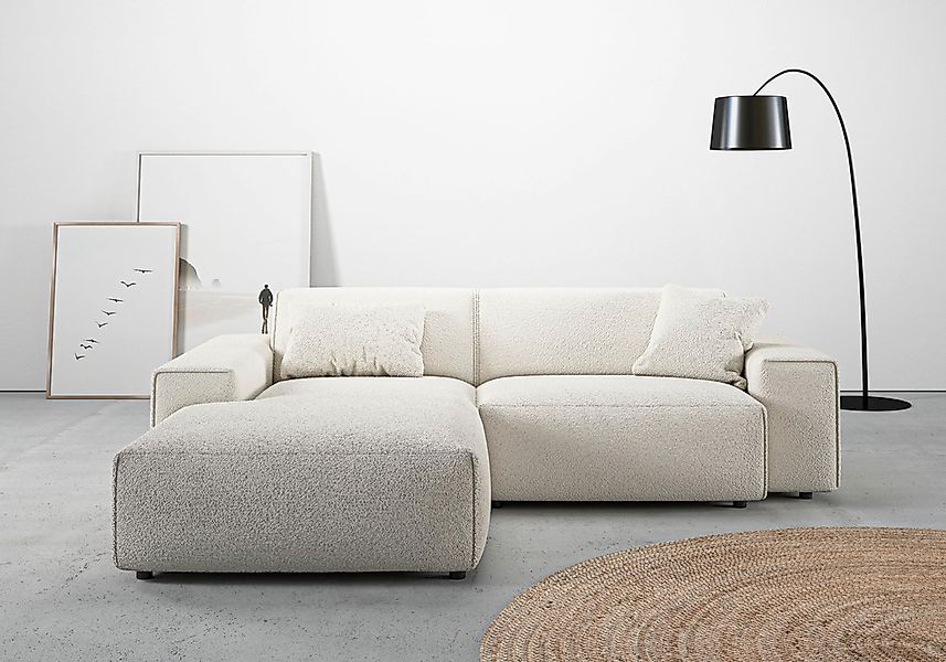 andas Ecksofa "Glimminge L-Form auch in Breitcord, Feincord + Easy care-Bez günstig online kaufen
