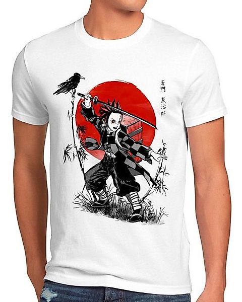 style3 T-Shirt Sword Training demon slayer anime japan manga cosplay günstig online kaufen