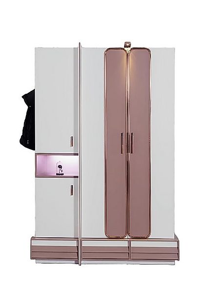 Xlmoebel Kleiderschrank Neu Rosa Mädchen Kinderzimmer Design Luxus Holzschr günstig online kaufen