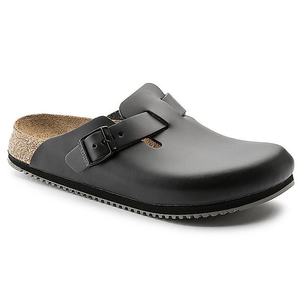 Birkenstock Clog Boston Super Grip, Naturleder, günstig online kaufen