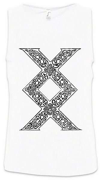 Urban Backwoods Tanktop Inguz Rune Ärmelloses T-Shirt Germanisch Germanisch günstig online kaufen