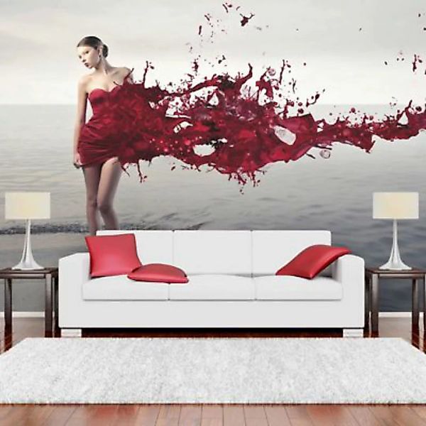 artgeist Fototapete Red beauty mehrfarbig Gr. 350 x 270 günstig online kaufen