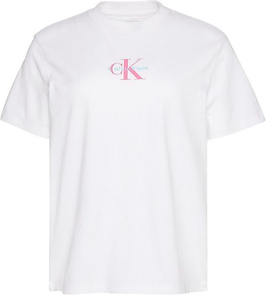 Calvin Klein Jeans Kurzarmshirt SS 20s CLASSIC LOGO TEE Mit Glitzer-Logo günstig online kaufen