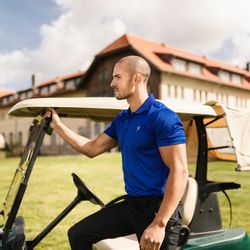 CFLEX Trainingsshirt Herren Sport Fitness Polo-Shirt günstig online kaufen