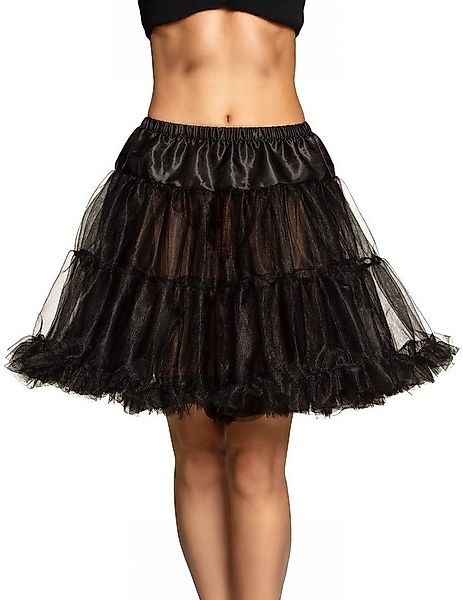 Boland Kostüm Petticoat für Damen Unterrock Accessoire schwarz günstig online kaufen