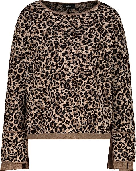 Monari Wollpullover Pullover cinnamon gemustert günstig online kaufen