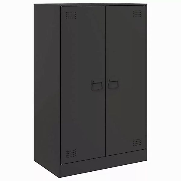 vidaXL Mehrzweckschrank Sideboard Schwarz 67x39x107 cm Stahl günstig online kaufen