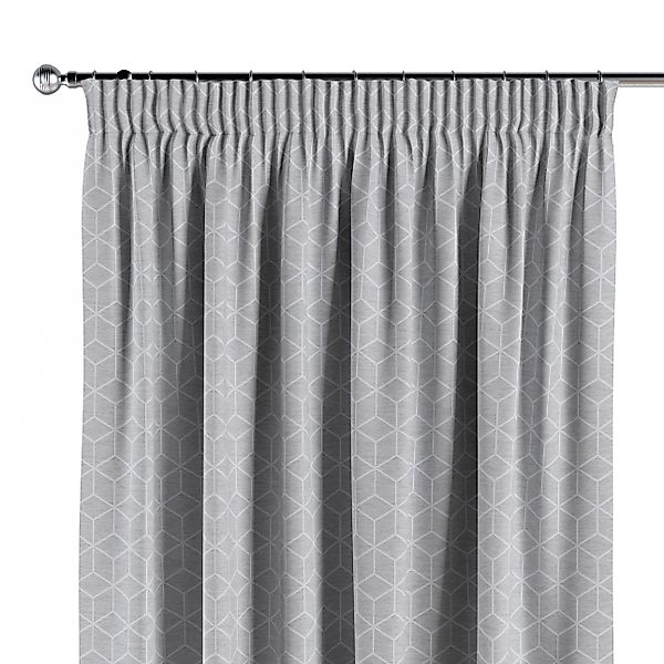 Vorhang mit Kräuselband, grau, Sunny (143-50) günstig online kaufen