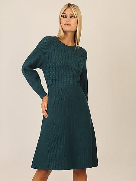 Apart Strickkleid mit Zopfmuster günstig online kaufen