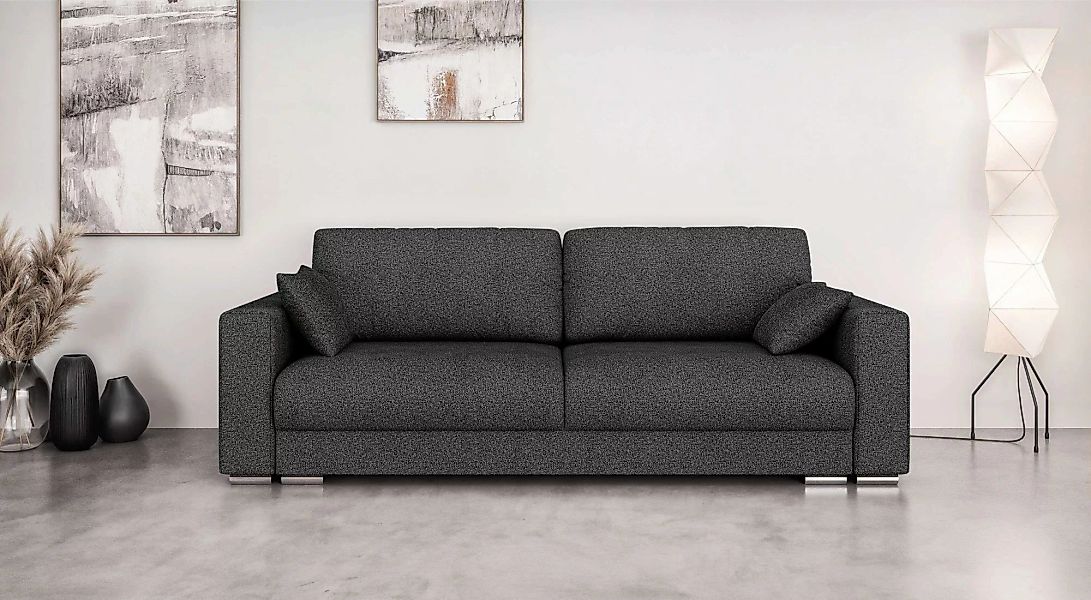 INOSIGN 3-Sitzer "Stevinson Schlafsofa mit Bettkasten, Maße B/H/T: 229/87/9 günstig online kaufen