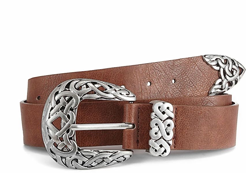 LASCANA Hüftgürtel Hosengürtel mit Schnalle im Western Look, Gürtel, Jeansg günstig online kaufen