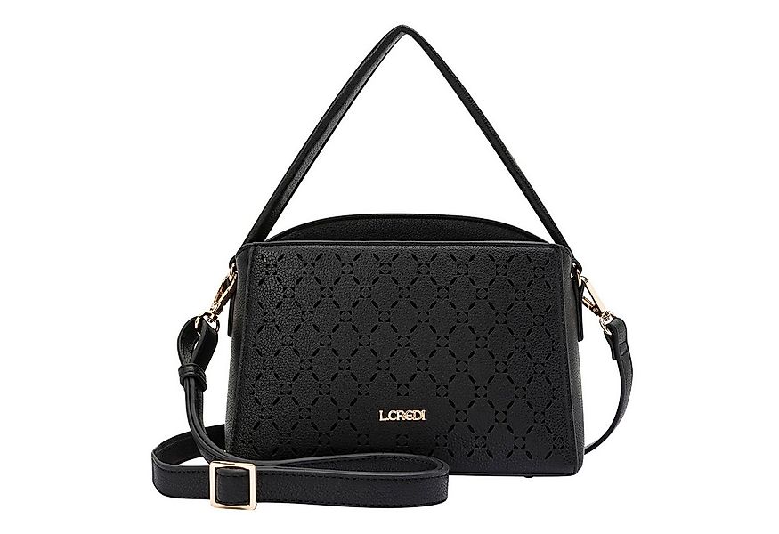 L. CREDI Schultertasche Orchidea, Polyurethan günstig online kaufen