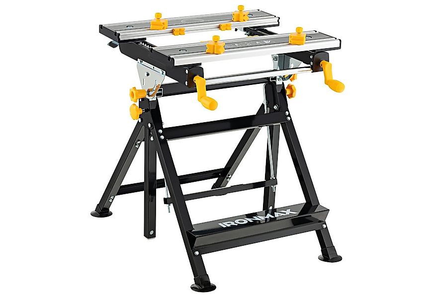 COSTWAY Werkbank Werktisch, 4-Fach neigbar, klappbar, 100 kg belastbar günstig online kaufen