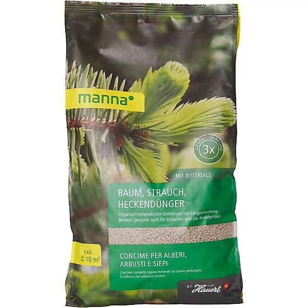 Manna Baum-, Strauch-, Heckendünger 1 kg günstig online kaufen