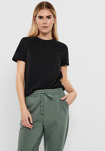 Vero Moda Rundhalsshirt "VMPAULA" günstig online kaufen