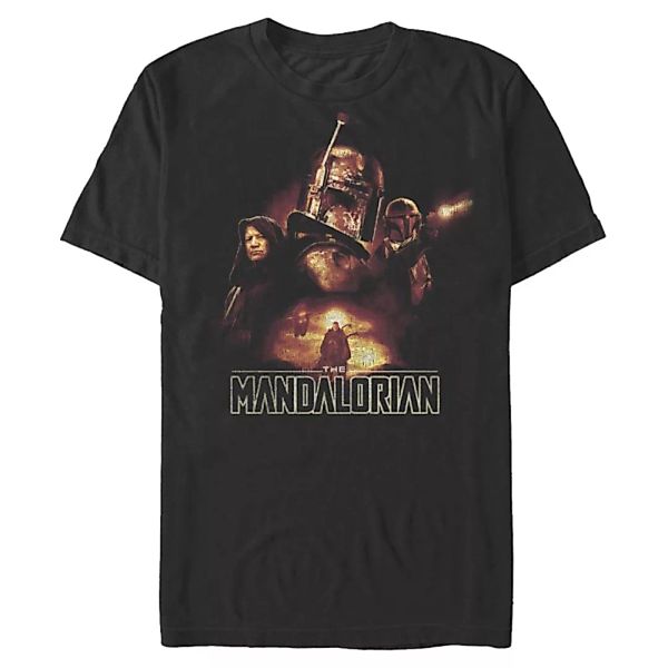 Star Wars - The Mandalorian - Gruppe Fett Journey - Männer T-Shirt günstig online kaufen
