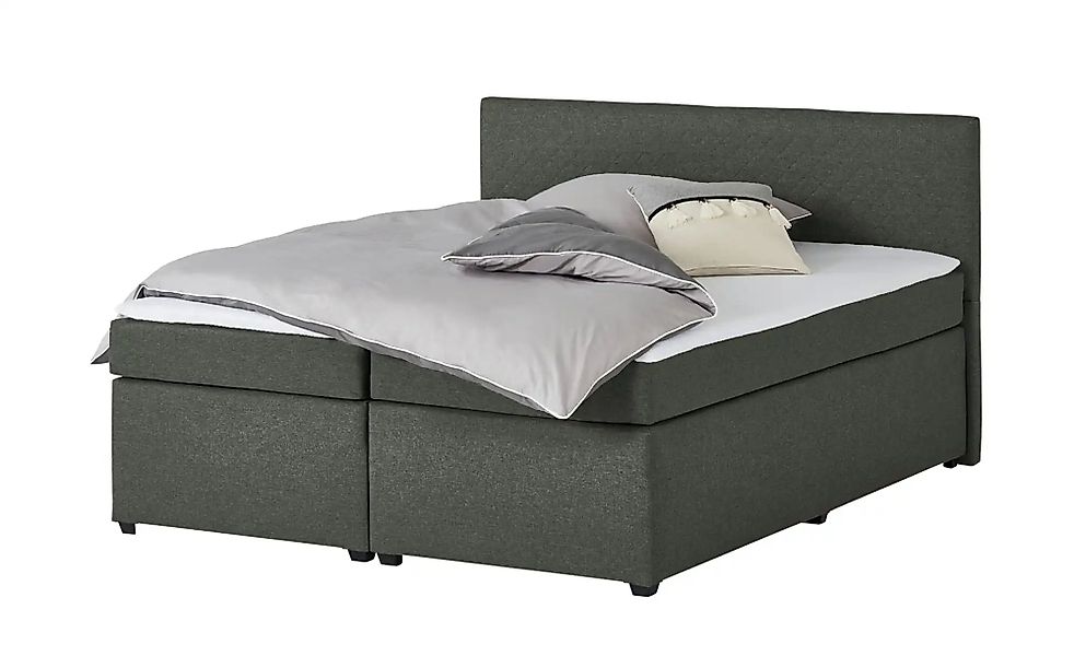 Boxspringbett  Countess ¦ grau ¦ Maße (cm): B: 187 H: 104 Betten > Boxsprin günstig online kaufen