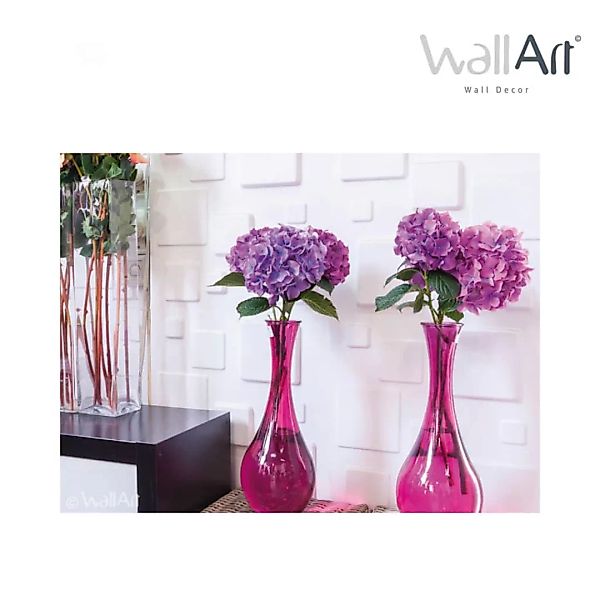 Wallart 3d-wandpaneele Squares 12 Stk. Ga-wa09 günstig online kaufen