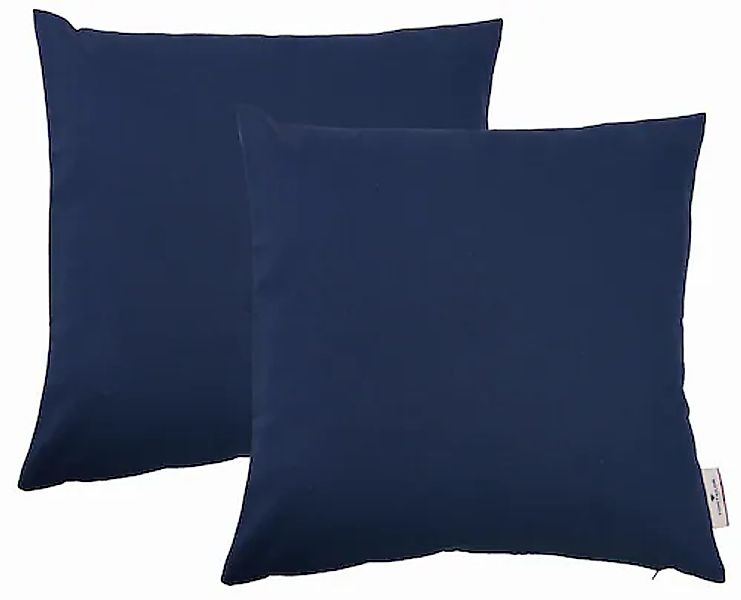 TOM TAILOR HOME Dekokissen »Dove«, unifarben, Kissenhüllen ohne Füllung, 2e günstig online kaufen