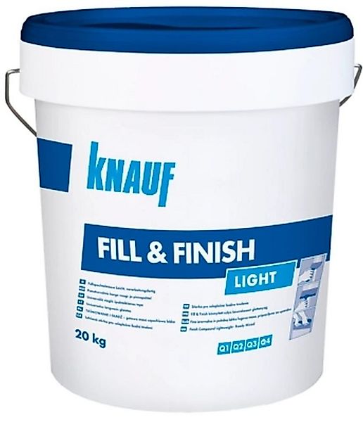 KNAUF Spachtelmasse Knauf Sheetrock Fill & Finish Light Fugenfüller Spachte günstig online kaufen