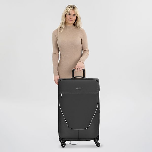 Stratic Weichgepäck-Trolley taska, 4 Rollen, Polyester günstig online kaufen