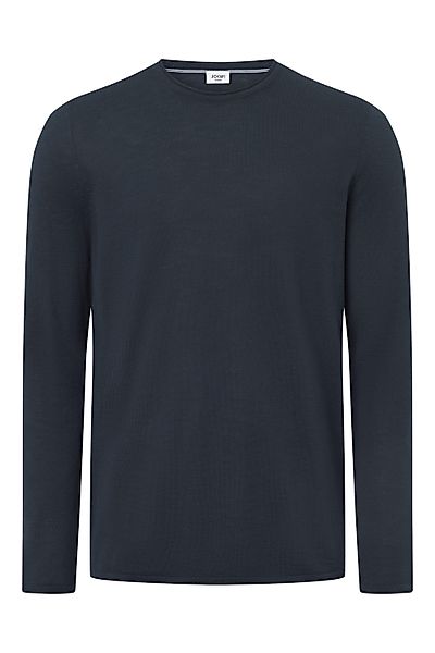 Joop Jeans Rundhalspullover Barios mit Strukturmuster günstig online kaufen