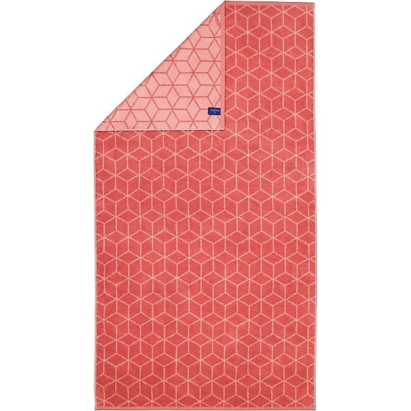 Villeroy & Boch Handtücher Coordinates Carré 2557 - Farbe: coral - 22 - Dus günstig online kaufen