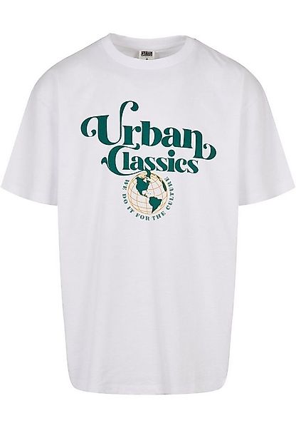 URBAN CLASSICS T-Shirt Urban Classics Herren Organic Globe Logo Tee (1-tlg) günstig online kaufen