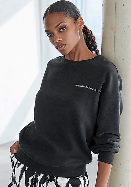 French Connection Sweatshirt mit Schriftzug auf günstig online kaufen