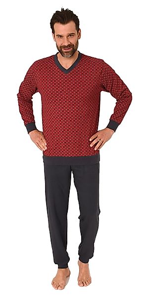 Normann Pyjama Herren Pyjama langarm mit günstig online kaufen