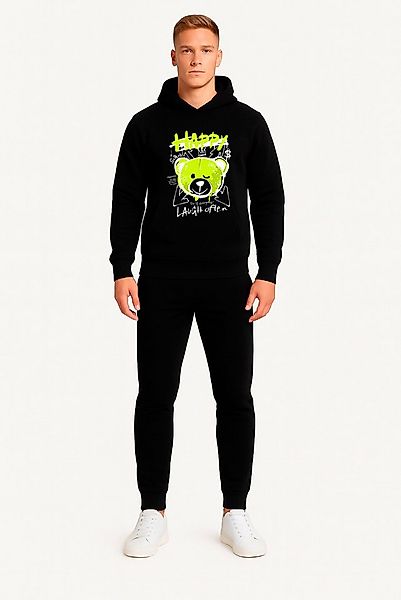 Banco Hoodie Herren Streetwear Kapuzenpullover Casual Sweatshirt mit Frontp günstig online kaufen