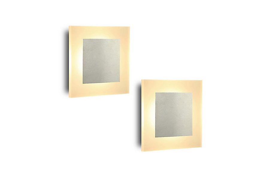 Nettlife LED Wandleuchte Wandlampe innen Flur modern Wand, LED fest integri günstig online kaufen