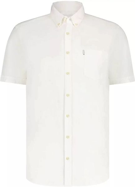 State Of Art Short Sleeve Hemd Leinen Weiß - Größe XL günstig online kaufen