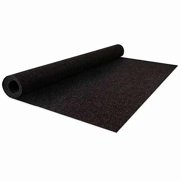 KARAT Individuell Zuschneidbarer Eventteppich Turbo Anthrazit 100 x 1350 cm günstig online kaufen