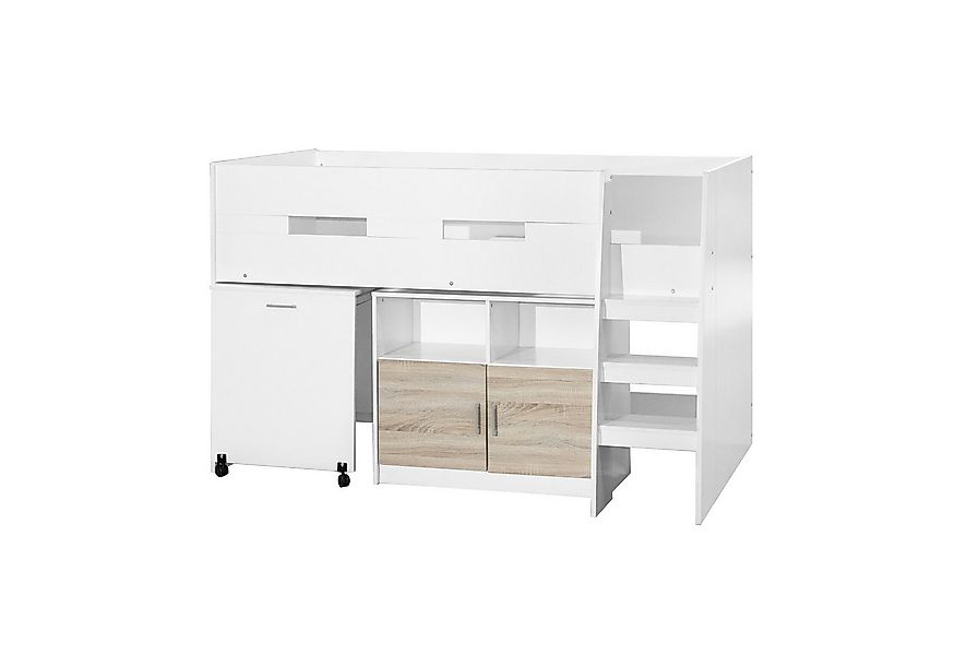 HTI-Living Hochbett Hochbett Luisa weiß (Stück, 1-St., 1x Hochbett) mit aus günstig online kaufen