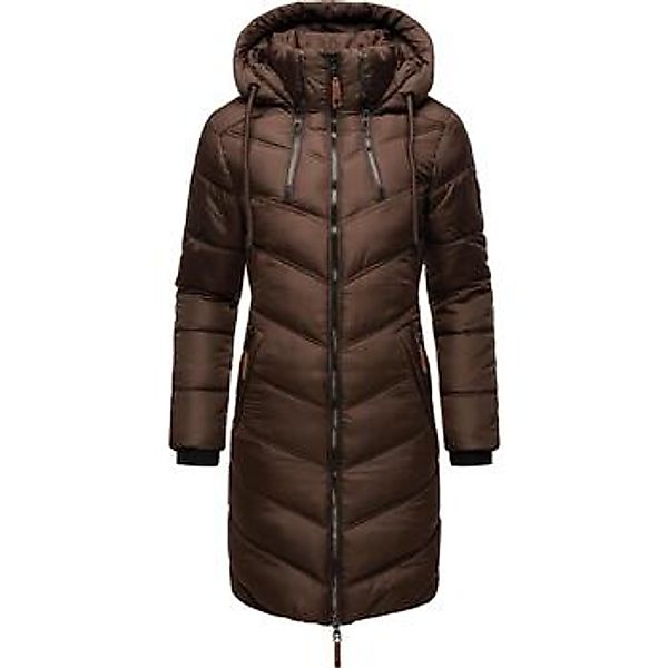 Marikoo Wintermantel "Armasa", modischer Damen Winter Steppmantel mit Kapuz günstig online kaufen