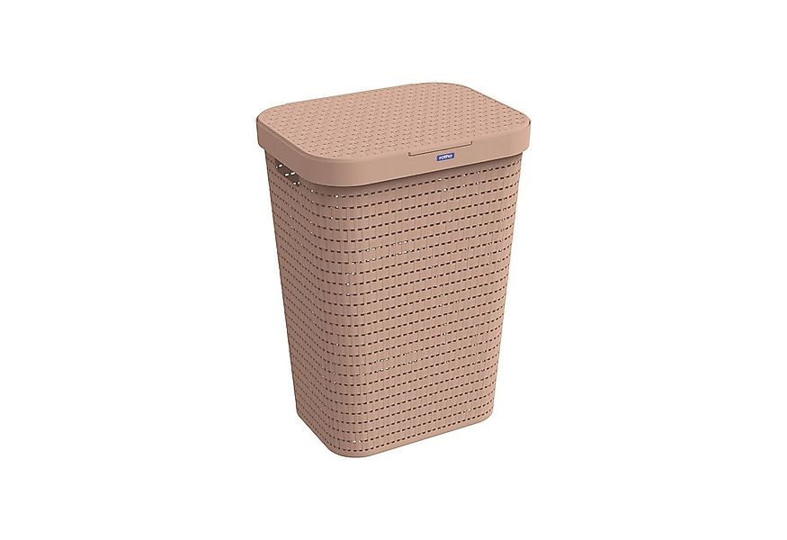 ROTHO Wäschekorb Country Wäschesammler 55l mit Deckel und Tragegriffen, Bel günstig online kaufen
