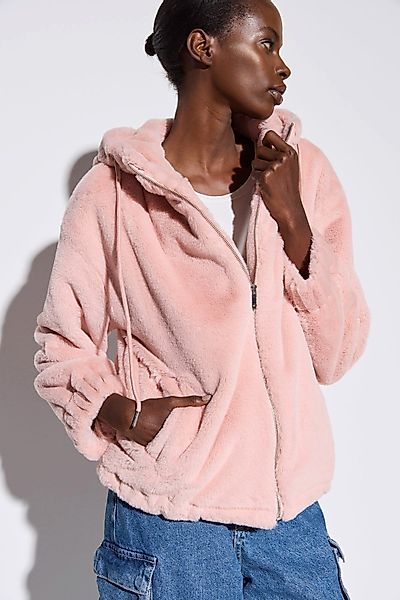 No Matter What Fleecejacke Rosa Fleecejacke günstig online kaufen