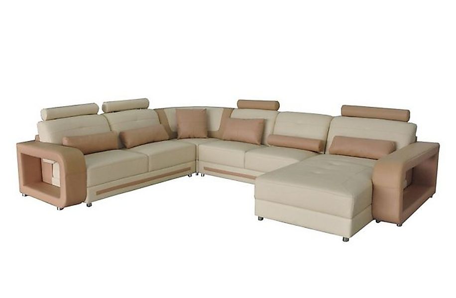 Xlmoebel Ecksofa Ecksofa mit USB-Anschluss, Polsterung, Ecke, Wohnzimmerlan günstig online kaufen