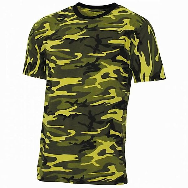 MFH T-Shirt US T-Shirt,Streetstyle, gelb-camo, 140-145 g/m² - S (1-tlg) Rea günstig online kaufen