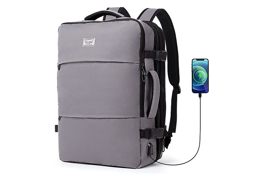 TAN.TOMI Reiserucksack 50L Reiserucksack Herren, Flugzeug Handgepäck Rucksa günstig online kaufen