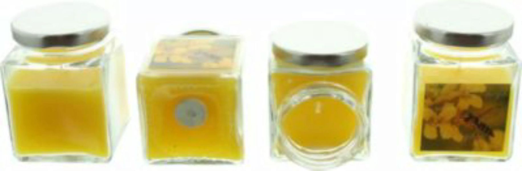 "Duftkerze ""Honey"" 4er-Pack" gelb günstig online kaufen