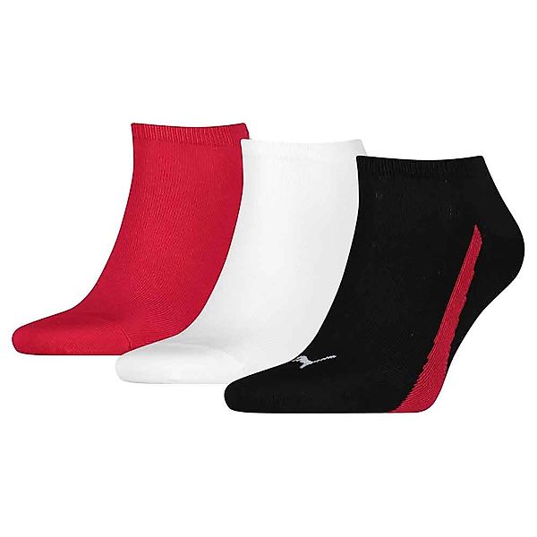 Puma Lifestyle Sneakers Socken 3 Paare EU 43-46 Black / White / Red günstig online kaufen