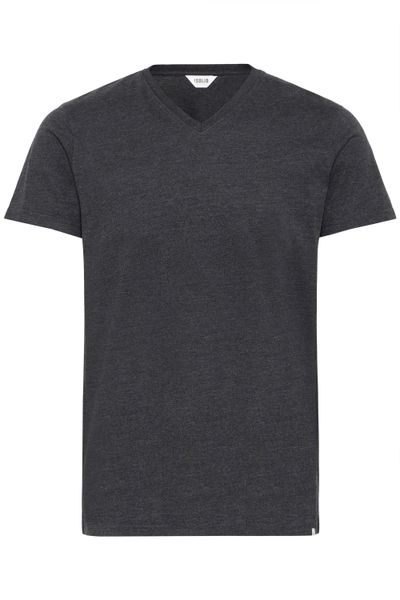 !Solid V-Shirt SDBedo Kurzarmshirt mit Melange günstig online kaufen