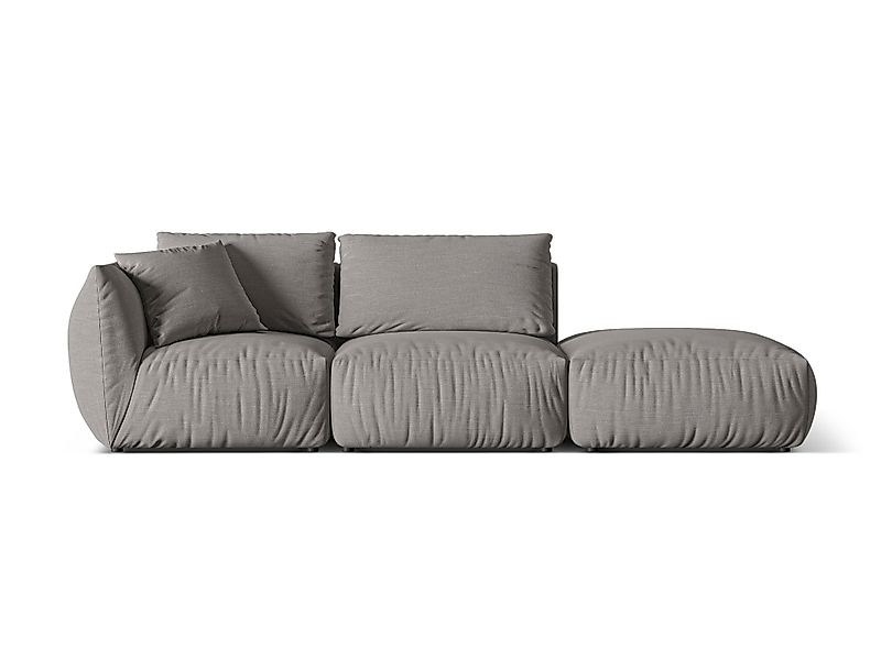 Micadoni | Ecksofa Chris 3-Sitzer links Samt günstig online kaufen