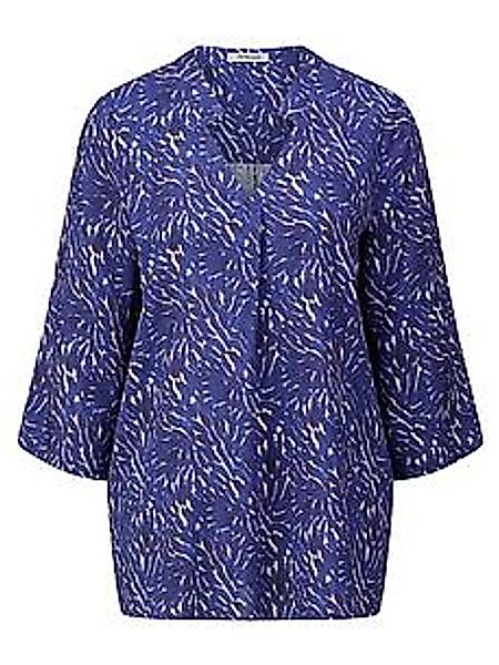 Long-Bluse Peter Hahn blau günstig online kaufen