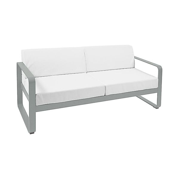 Bellevie Lounge-Sofa 2-Sitzer C7 Lapilligrau 81 Grauweiß günstig online kaufen