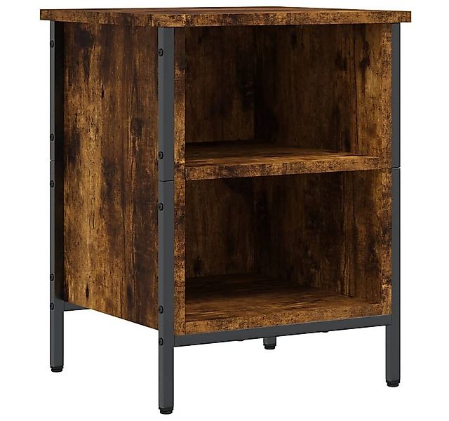 vidaXL Schuhregal Schuhregal Räuchereiche 38x35x50 cm Holzwerkstoff, 1-tlg. günstig online kaufen