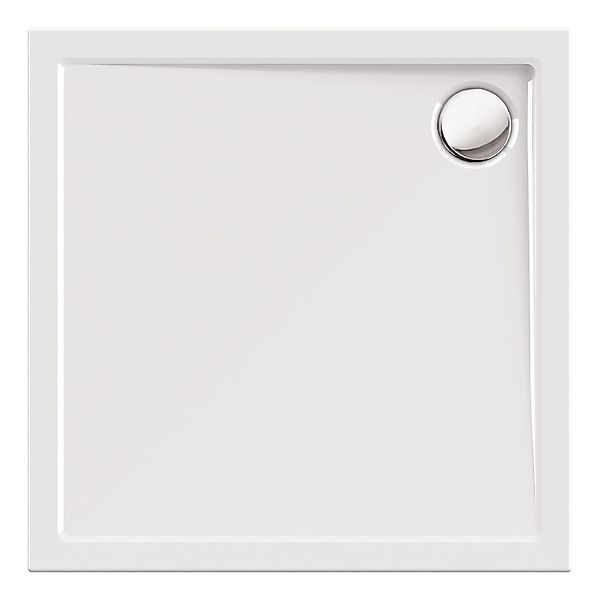 Calmwaters Quadrat-Duschwanne Modern Select 90x90x2,5 cm Acryl 01SL2984 günstig online kaufen